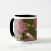 二重開花さくらんぼツリーIII春フローラ マグカップ (正面左)