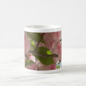 二重開花さくらんぼツリーIII春フローラ マグカップ (中央)