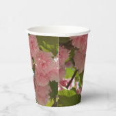 二重開花さくらんぼツリーIII春フローラ 紙コップ (右)