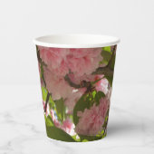 二重開花さくらんぼツリーIII春フローラ 紙コップ (正面)