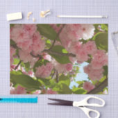二重開花さくらんぼツリーIII春フローラ 薄葉紙 (クラフト)