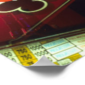 二重露光、カジノ内装、ラスベガス、 ポスター (角)