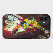 二重露光、カジノ内装、ラスベガス、 Case-Mate iPhoneケース (裏面(横))