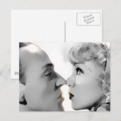 二重顔脇キスをする ポストカード (正面/裏面)