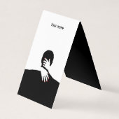 二重 名刺 (正面)