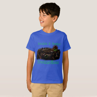 二重Bダービーの生産 Tシャツ