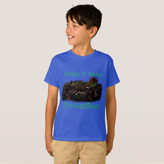 二重Bダービーの生産 Tシャツ (正面フル)