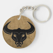 二重BULL KEYCHAIN キーホルダー (裏面)