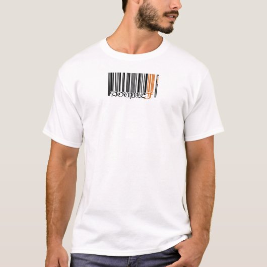 二重Fの価格のバー Tシャツ (正面)