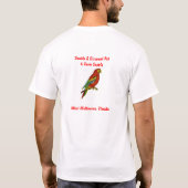 二重Rの供給の従業員のティー Tシャツ (裏面)