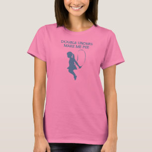 二重Undersは小便を作ります Tシャツ