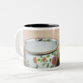 二院制のポット ツートーンマグカップ (正面左)