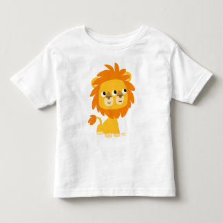 二面最可愛い獅子の幼児Tシャツ トドラーTシャツ