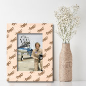 二面航空最小主義クール誕生日 レーザー彫刻フレーム