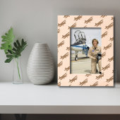 二面航空最小主義クール誕生日 レーザー彫刻フレーム