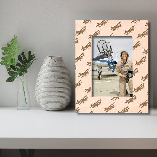 二面航空最小主義クール誕生日 レーザー彫刻フレーム