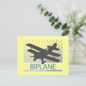 二面飛行機 ポストカード (スタンド正面)