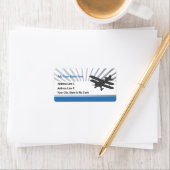 二面飛行機 ラベル (インサイチュ)