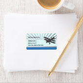 二面飛行機 ラベル (インサイチュ)