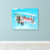 二面 キャンバスプリント (インサイチュ (ウッドフロア))