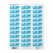 二面 ラベル (フルシート)