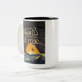 二音マグは勇気が要る ツートーンマグカップ (正面左)