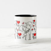 二音マグカップ ツートーンマグカップ (中央)