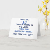 二項冗談 カード (黄色い花)