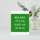 二項数学 ポストカード (スタンド正面)