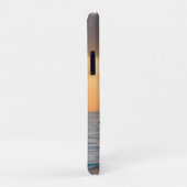 二頭のイルカが日没を見て飛び跳ねた。 Case-Mate iPhoneケース (裏面/右)