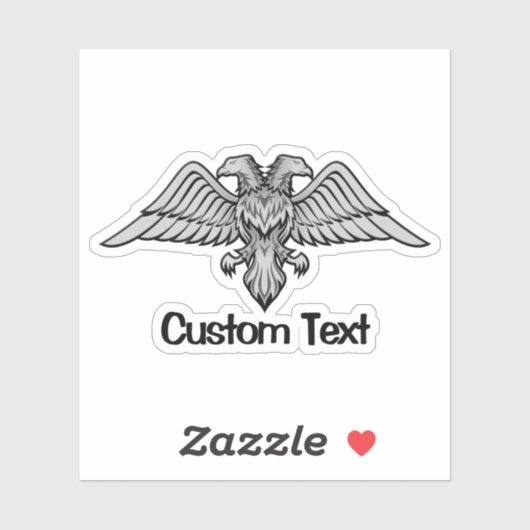 二頭のワシ シール (シート)