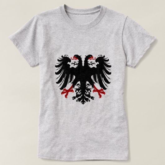 二頭のワシ Tシャツ (デザイン正面)