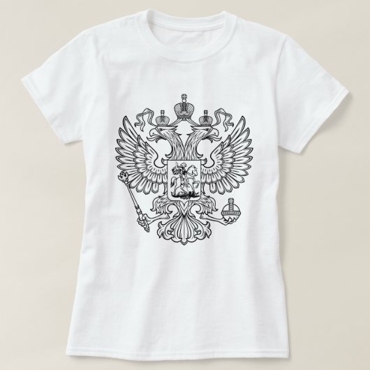 二頭のワシ Tシャツ (デザイン正面)