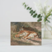 二頭の虎 | ローザボヌール ポストカード (スタンド正面)