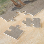 二頭の遊馬 ジグソーパズル (側面)