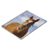 二頭の馬 ノートブック (左側)