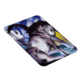 二頭の馬（フランツ・マーク著） マグネット (右側)