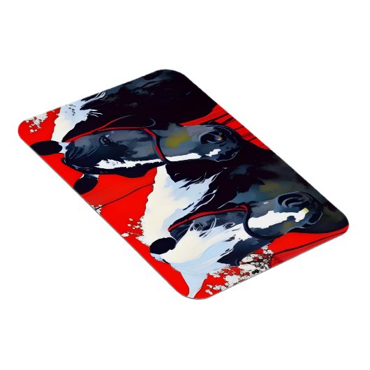 二頭の馬 マグネット (右側)