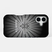 二頭の鷲 iPhone カー 16ケース (裏面横)