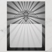 二頭灰色の鷲 チラシ (裏面)