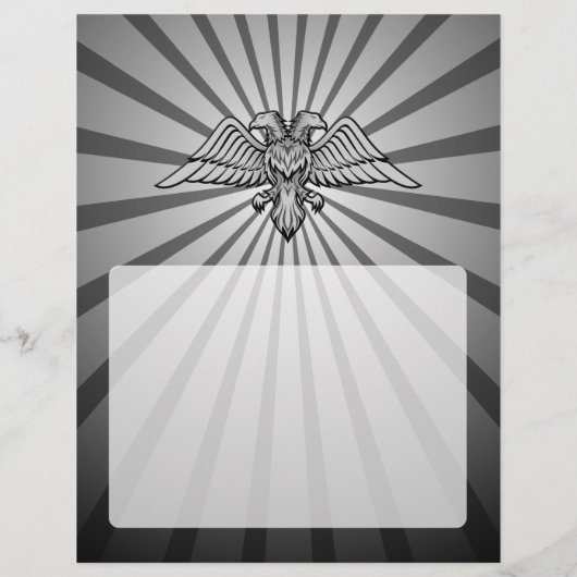 二頭灰色の鷲 チラシ (裏面)