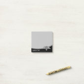 二頭灰色の鷲 ポストイット (デスク上)