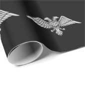 二頭灰色の鷲 ラッピングペーパー (ロールコーナー)