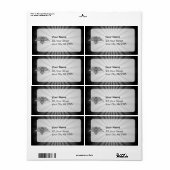 二頭灰色の鷲 ラベル (フルシート)