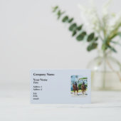 二頭立ての警察 名刺 (スタンド正面)