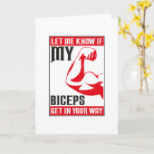 二頭筋 カード (黄色い花)