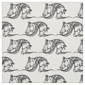 二頭馬 ファブリック (見本)