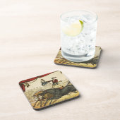 二馬法、サーカスのパフォーマンス、1874年頃。 コースター (右側)