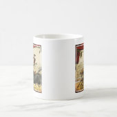 二馬法、サーカスのパフォーマンス、1874年頃。 コーヒーマグカップ (中央)