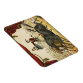 二馬法、サーカスのパフォーマンス、1874年頃。 マグネット (右側)